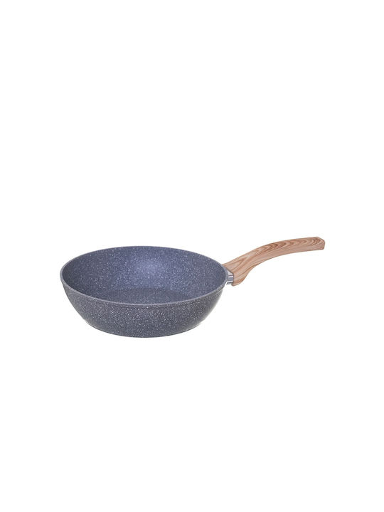 Secret de Gourmet Wok With Lid made of Aluminum with Non-Stick Coating 11.5cm