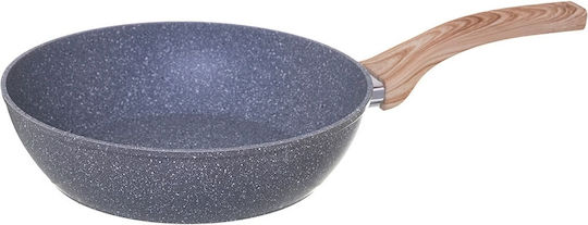 Secret de Gourmet Wok With Lid made of Aluminum with Non-Stick Coating 11.5cm