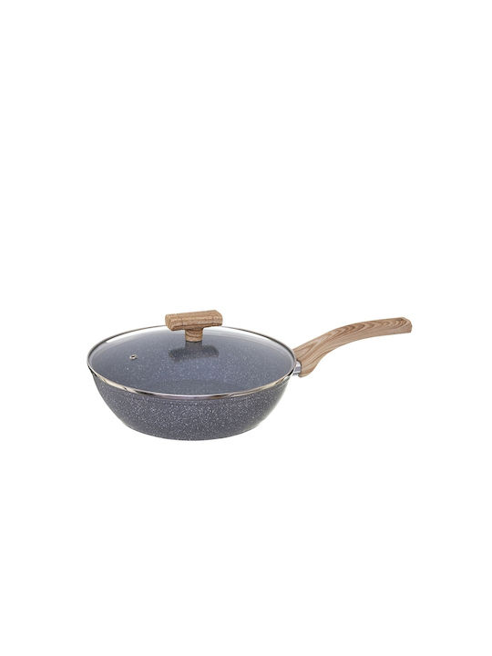 Click Pan made of Aluminum with Non-Stick Coating 28cm