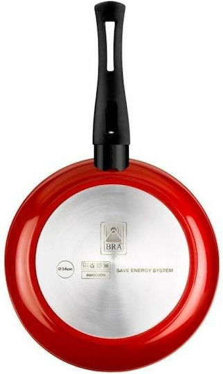 Bra Red Titanio Aluminium Pfanne mit Antihaftbeschichtung 20cm