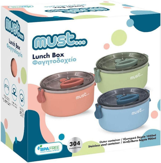 Must Team Lunchbox Inox 1050ml 1Stück