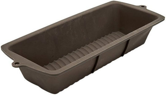 Sidirela Silicone Cake Baking Pan Coffee 13x32.5x5.6cm
