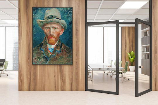 Self-portrait 1887 Картина Копие на Ван Гог Платнен 40x65см