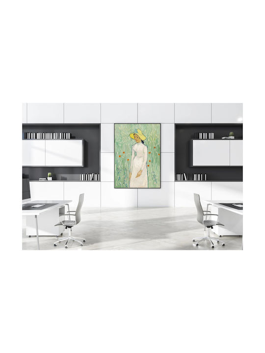 Girl In White (1890) By Vincent Van Gogh Painting Copy of Van Gogh on Canvas 40x50cm