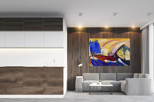 Painting Gemälde auf Leinwand 80x50cm