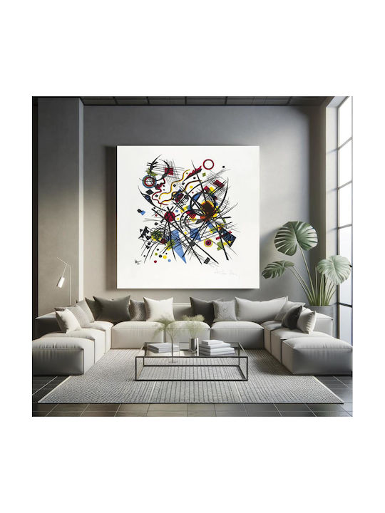 Lithographie Fur Die Gemälde auf Leinwand 130x130cm