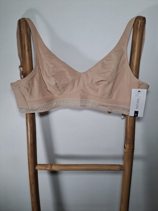 Naturana Bra without Padding without Underwire Bez