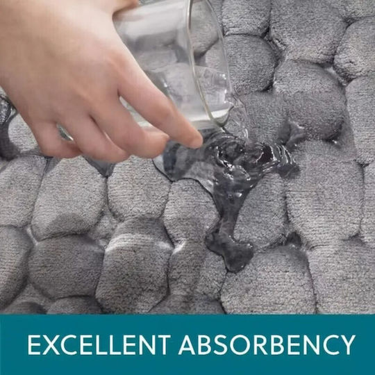 Σετ Πατάκια Μπάνιου Memory Foam Pink Σετ Πατάκια Μπάνιου Memory Foam Pink