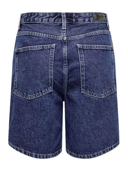 Only Women's Bermuda Shorts Jean Navy Blue