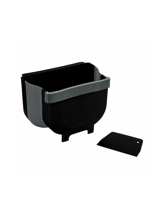 Wenko Wenko Waste Bin Plastic Black 5L