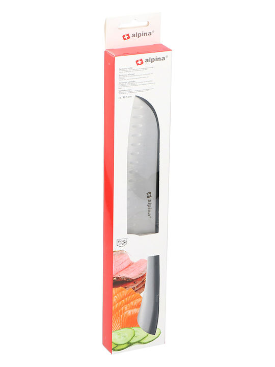 Alpina Appliances Cuțit Santoku din Oțel Inoxidabil 31.5cm