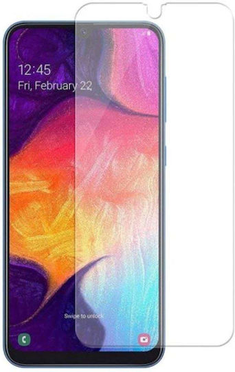 Glass Screen Protector Compatible Samsung Galaxy A30s 0.33mm 9h Transparent Case Friendly Film Does Not Cover Entire Screen