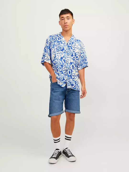 Men's Shorts Jeans Blue Denim