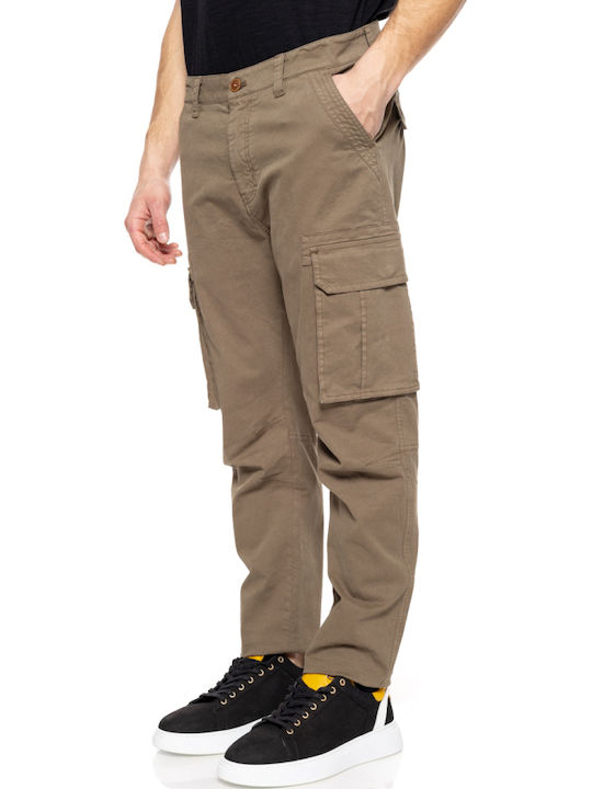 Παντελόνι Cargo Ελαστικό khaki