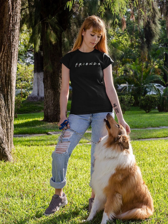 T-shirt Μαύρο