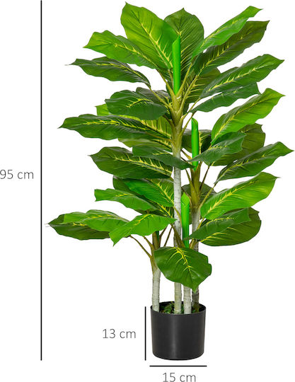 Τεχνητό Φυτό σε Γλάστρα 95cm HomCom