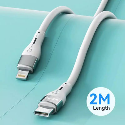 Wozinsky USB-C to Lightning Cable 27W White 2m (WSTCL2)