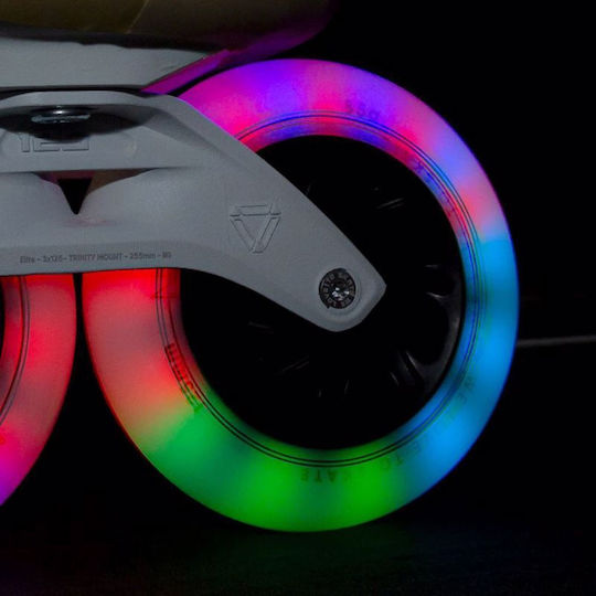 Powerslide 125mm/85a Neons 125 Roller Wheels Multicolored