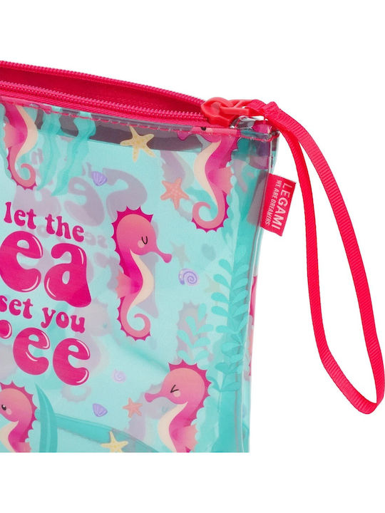 Toiletry Bag Seahorse with Transparency 20cm