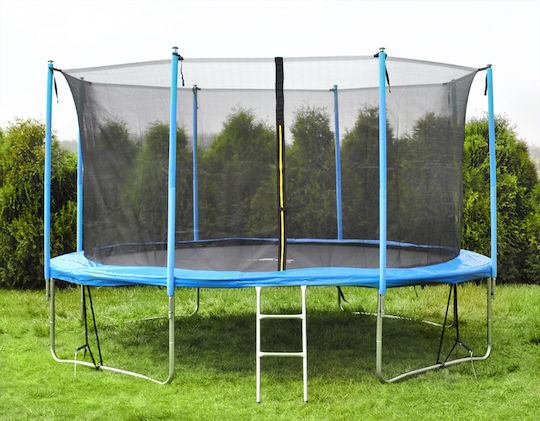 Set 4 Anchors Securing Trampoline Zola Anchor Size 30 Cm Belt Size 135 Cm
