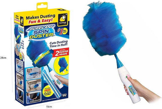 Hurricane Spin Duster 0195008 Feather Duster with Handle 1pcs