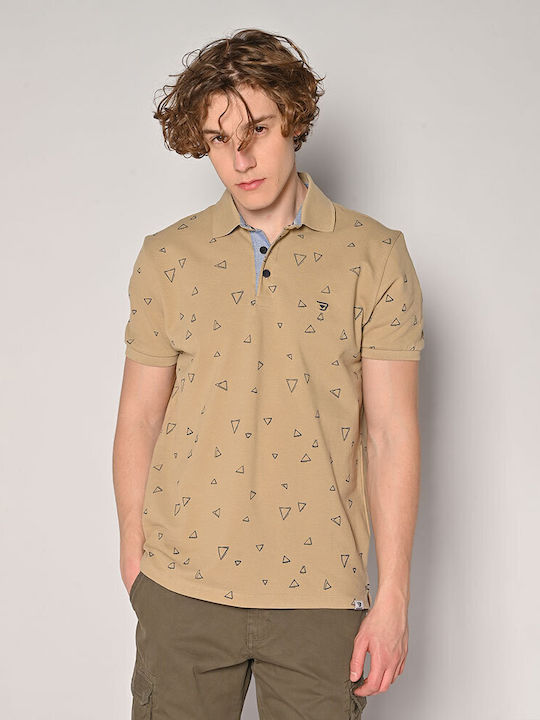 Camaro Men's Blouse Polo Beige