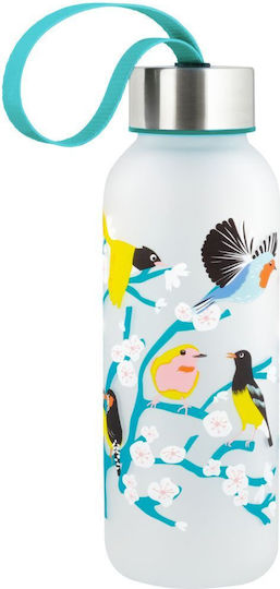 Pylones Kinder Trinkflasche Kunststoff mit Schraubverschluss Auslaufsicher 420ml