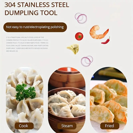 Ravioli Mould Zola Stainless Steel 12.4x7.5x2 Cm Silver