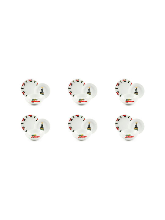 Excelsa Set De Masă Cu Brazi 18 Bucăți Excelsa Set De Masă Cu Brazi 18 Bucăți