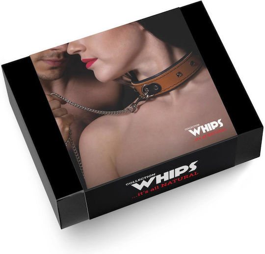 Tie-whips Women's Collar Lanyard Cognac
