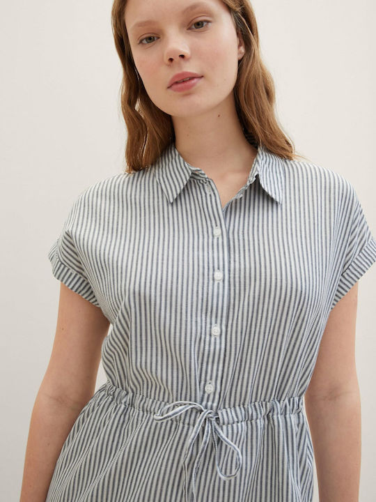 Summer Mini Dress Navy Blue