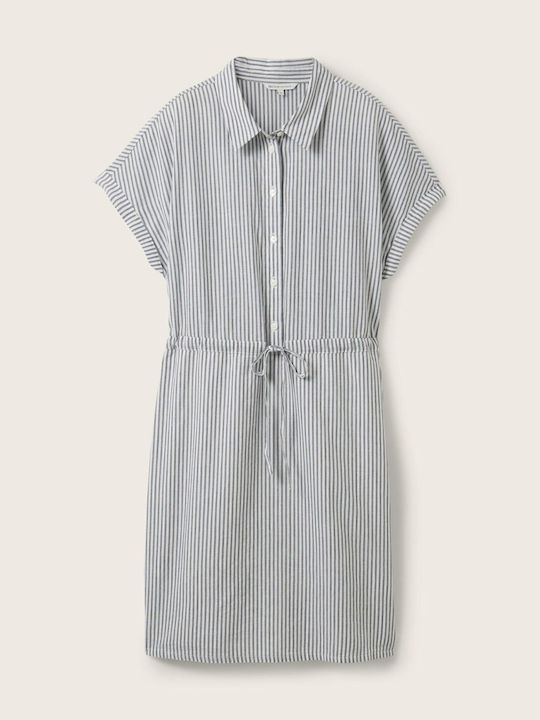 Summer Mini Dress Navy Blue
