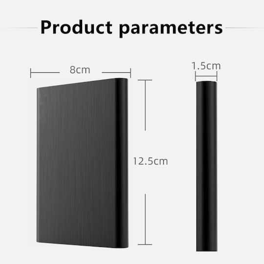 Fideco Carcasă pentru unitate de hard disk 2.5" SATA III cu conexiune USB 3.0