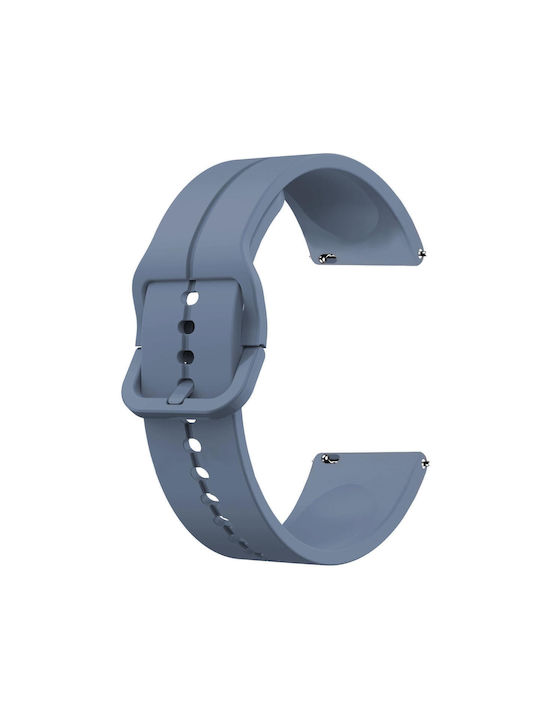 Garmin Forerunner 255 Musik 22mm Schlaufe Silikon Uhrenarmband Blau