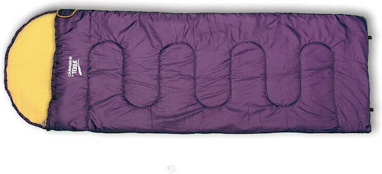 Terra Sleeping Bag Μονό 2 Εποχών Πετρόλ