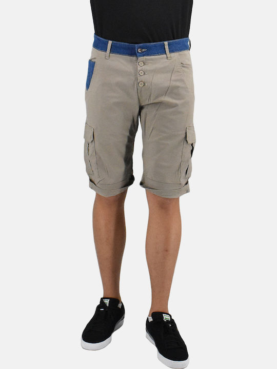 Herrenshorts Cargo Beige