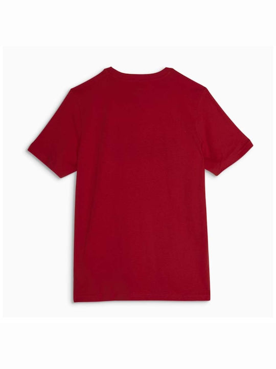 Puma Tricou pentru bărbați cu mâneci scurte Red