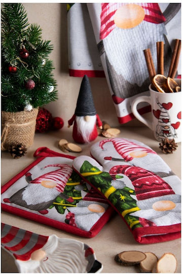 Excelsa Christmas Decorative Pillow Rectangular 30x45cm