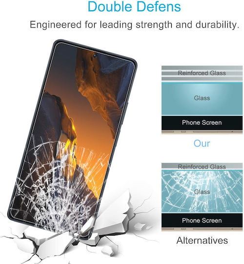 Compatible with Xiaomi Poco F5 0.26mm 9H 2.5D Tempered Glass Film