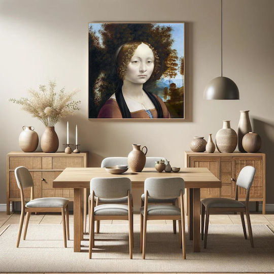Ginevra De' Картина Платнен 70x70см