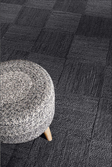 Guy Laroche Galleria Χαλί Διάδρομος από Γιούτα Anthracite 60x200cm