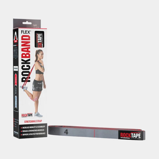 Rocktape RockBand Flex Widerstandsbänder Elastisches Band Licht Gray Hell