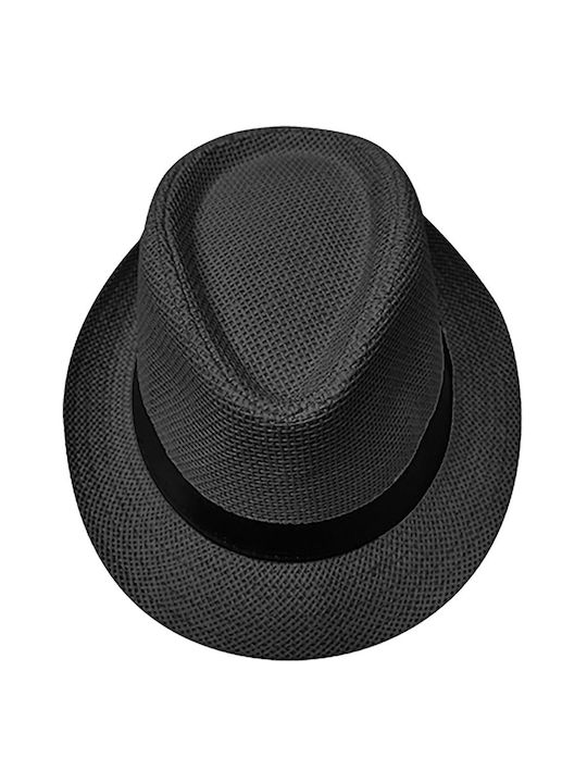 Summertiempo Straw Men's Fedora Brown