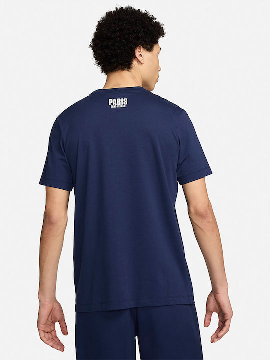 Nike Psg Essential Athletic T-shirt Blue