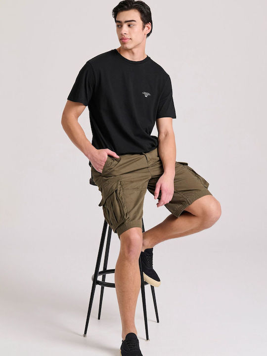 Funky Buddha Herrenshorts Cargo Khaki