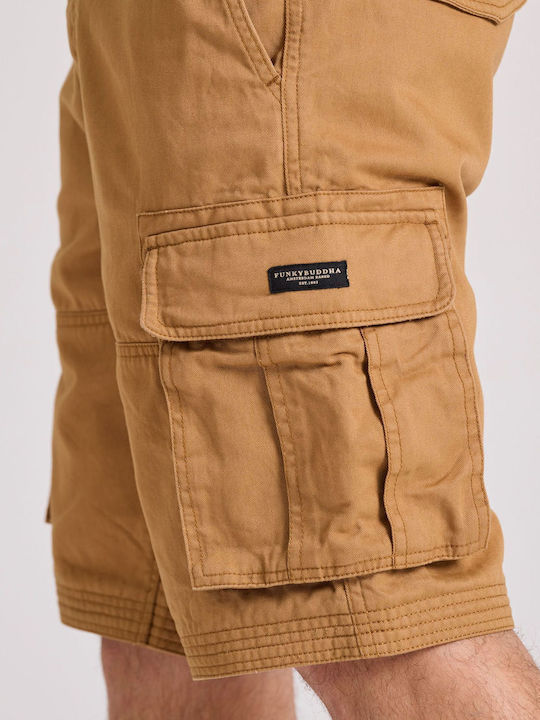 Herrenshorts Cargo Braun