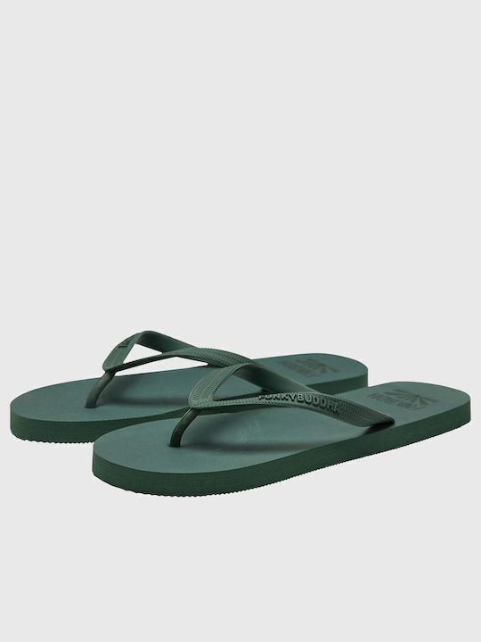 Men's Flip Flops Green FBM009 006 08 Forest Green