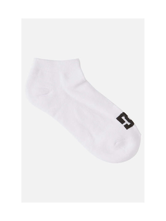 DC Men's Socks White 5Pack