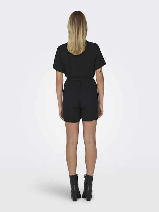 De Damă Short întreg Solid Black