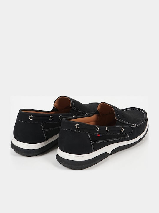 Ανδρικά Boat Shoes σε Μαύρο Χρώμα